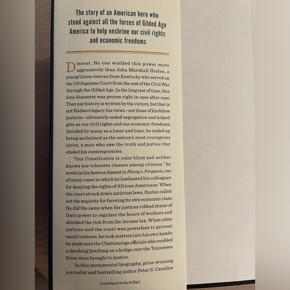 The Great Dissenter by Peter S. Canellos - Picture 3 of 3